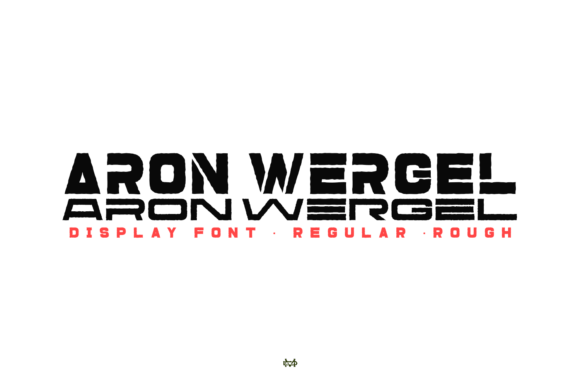 Aron Wergel Font: Futuristic Display Type for Makers