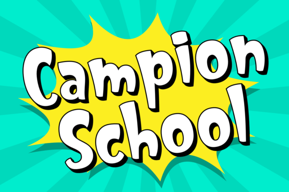 Campion School Font: Adding Whimsy to Editorial Design