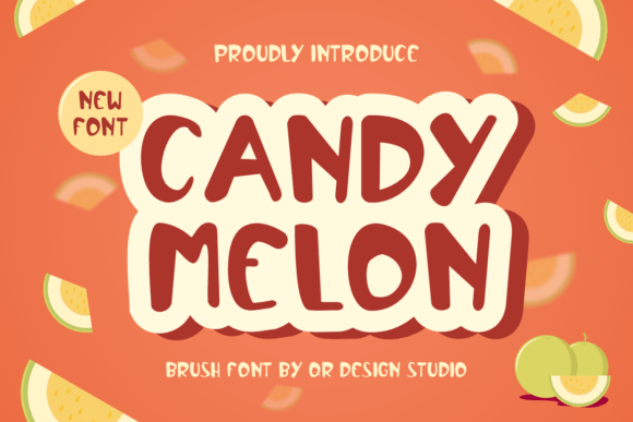 Candy Melon Font: Bold Display Type for Digital Campaigns