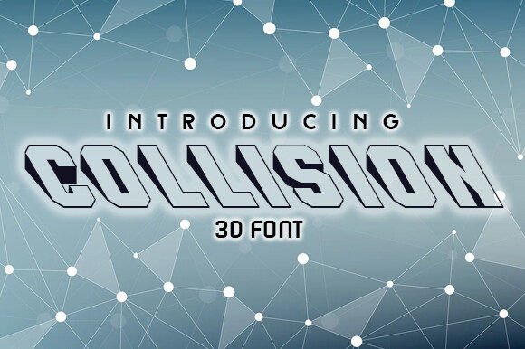 Collision Font: A Retro Display Typeface for Web Design