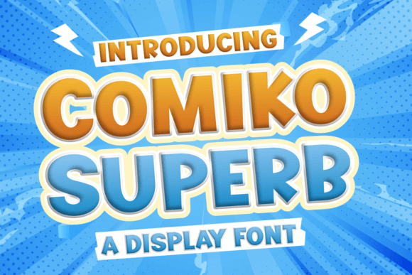 Comiko Superb Font Review for Web Design