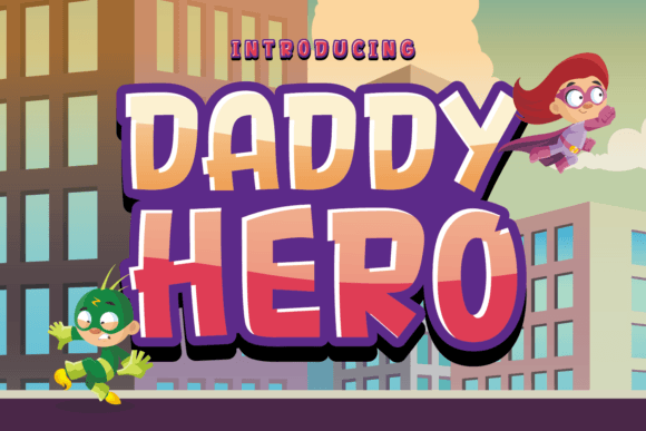 Daddy Hero Font: Bold Typography for Editorial Design