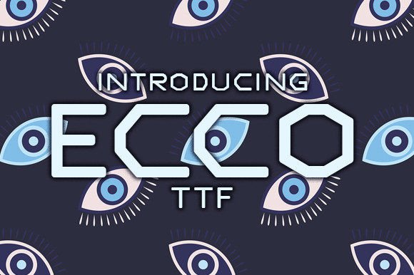 Ecco Font Review: A Sci-Fi Typeface for Modern Branding