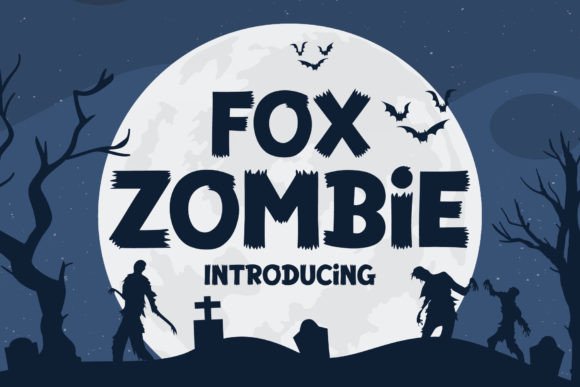 Fox Zombie Font: A Playful Display Typeface for Branding
