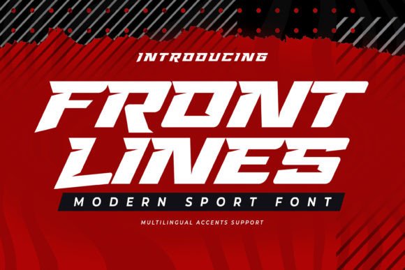 Front Lines Font Review for Digital Design