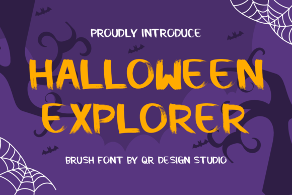 Halloween Explorer Font: A Handwritten Display Typeface