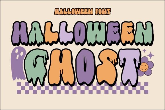 Halloween Ghost Font: A Retro Display Typeface Review
