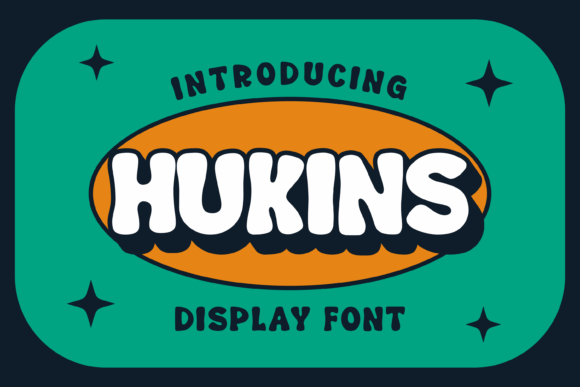 Hukins Font Review: Whimsical Display Typography