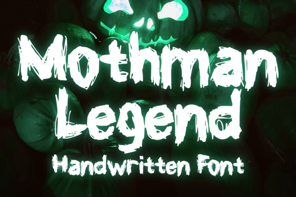 Mothman Legend Font: A Grunge Display Typeface for Horror Campaigns