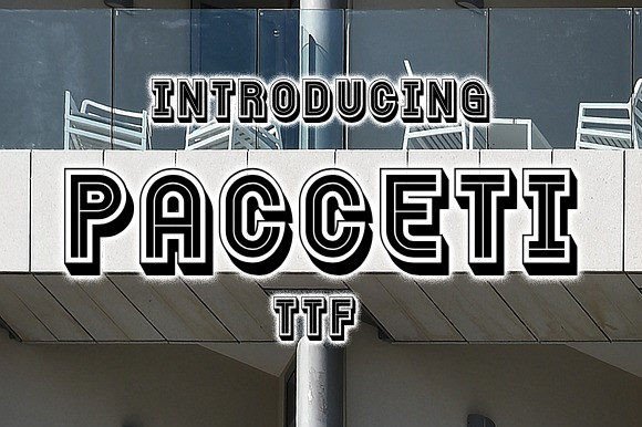 Pacceti Font: Elevate Handmade Products & Printables