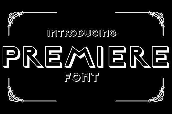Premiere Font Review: A Retro Typeface for Modern Branding