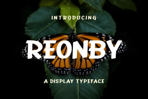 Reonby Font: Bold Display Typography for Web Design