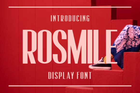 Rosmile Font Review: A Bold Sans Serif for Brand Identity