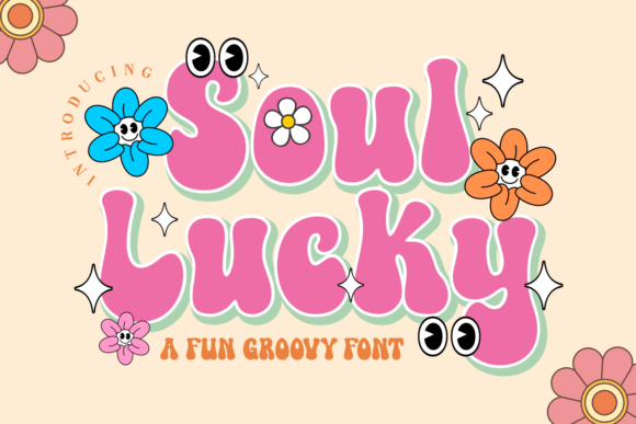 Soul Lucky Font: Retro Editorial Typography