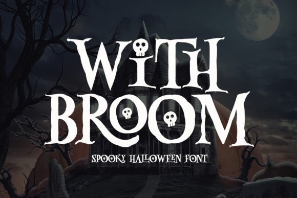 With Broom Font: Adding Spooky Serif Charm to Editorial Layouts