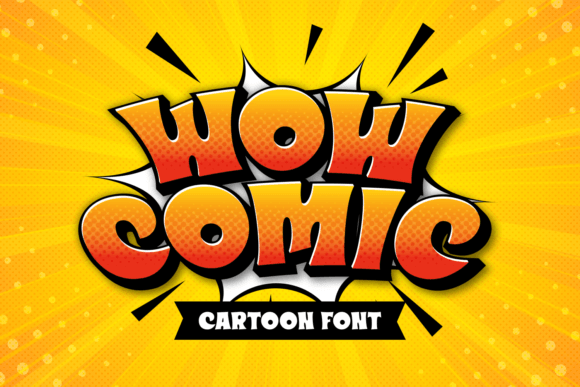 Wow Comic Font: A Playful Typeface for Branding