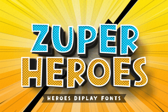 Zuper Heroes Font: A Web Designer’s Layout Review